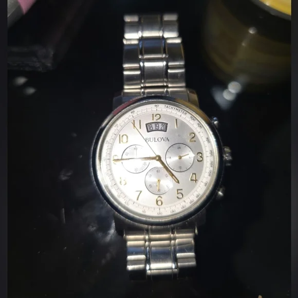 Bulova Men's Two-Tone Chronograph Watch - Picture 6 of 10